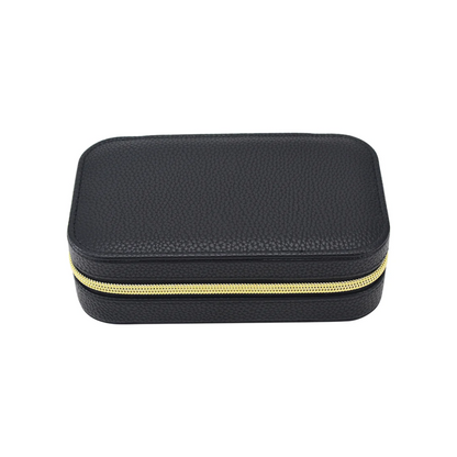 Leah Rectangle Travel Jewelry Case