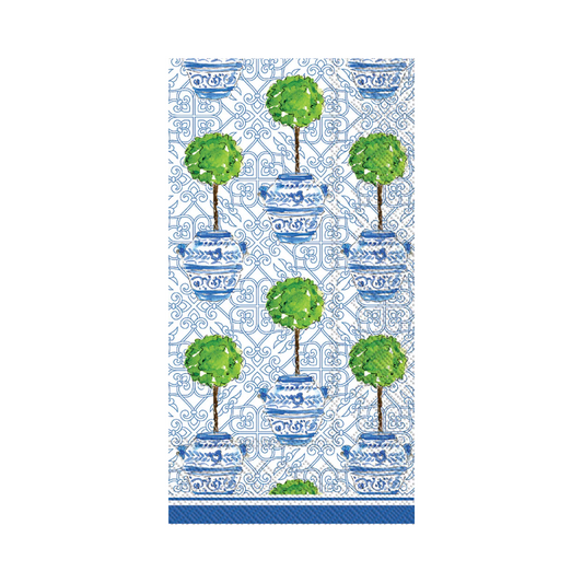 Blue Topiary Guest Towels