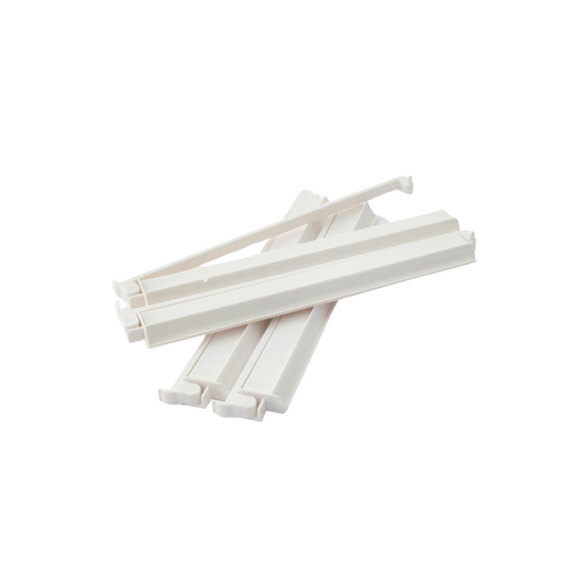 Oh My Mahjong White Acrylic Rack & Pushser Set