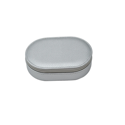 Leah Oval Travel Jewelry Case