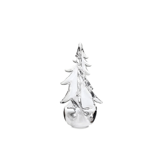 Simon Pearce Vermont Twist Evergreen in Gift Box - 10"