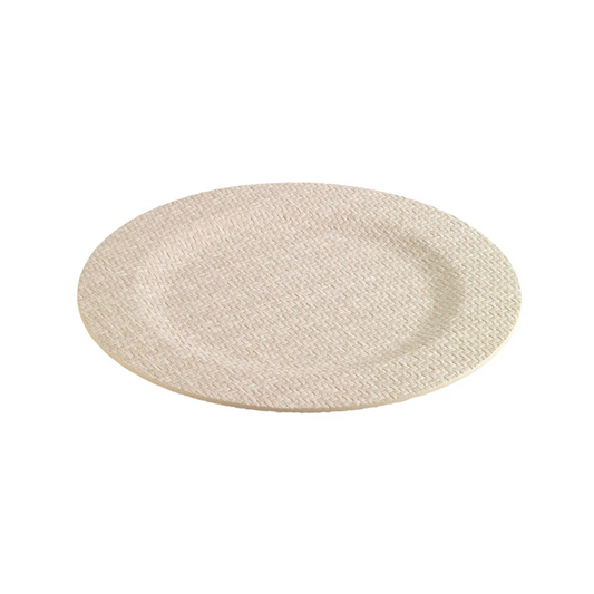 Wicker Cream Charger Plate