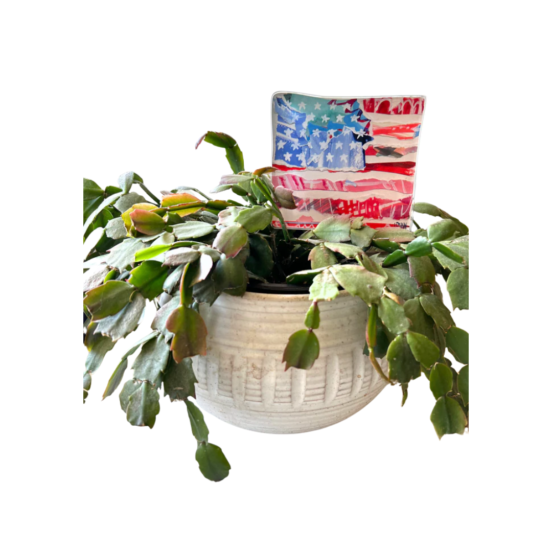 Lauren Dunn USA Flag Plant Stick