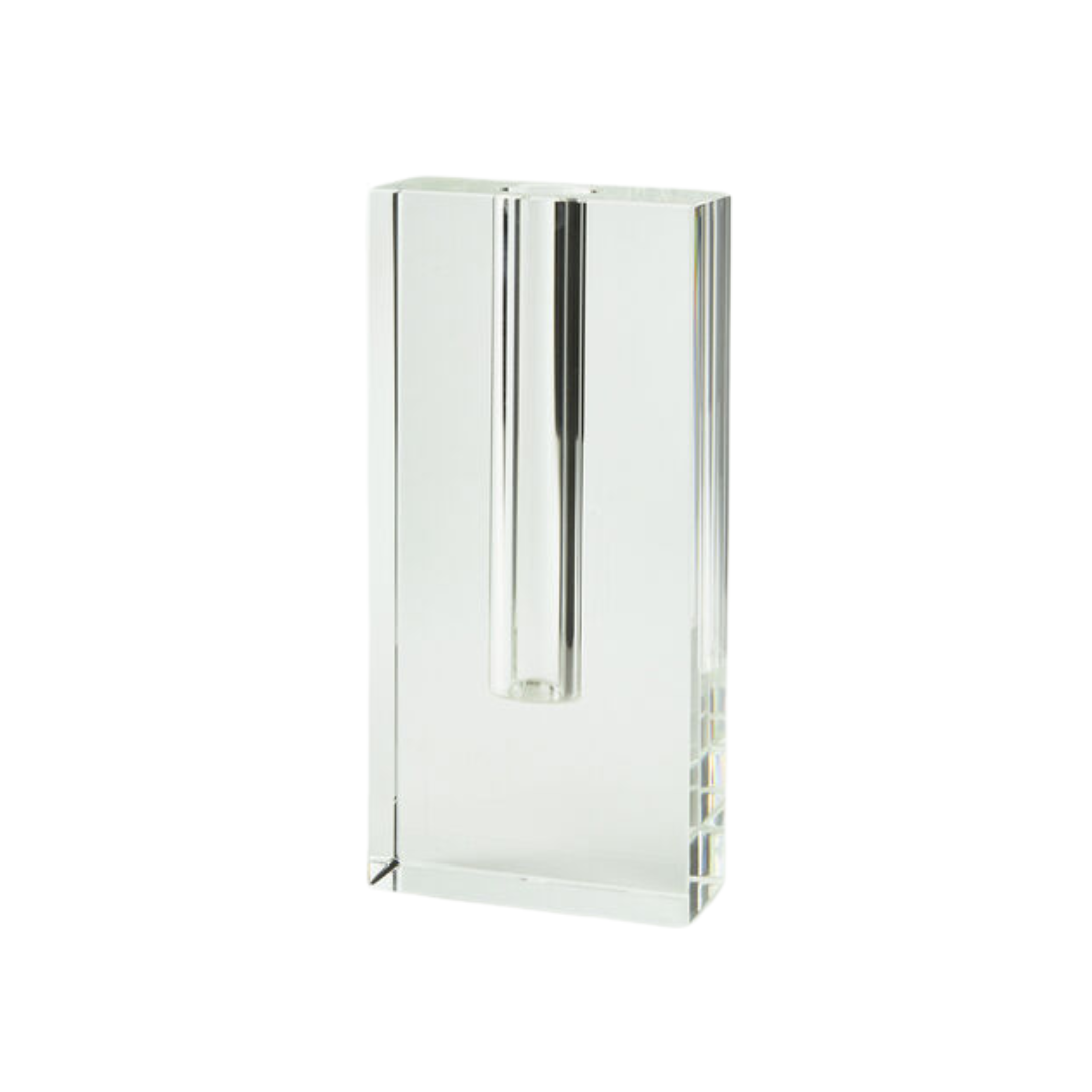 Tizo Design Crystal Glass Bud Vase - Tall