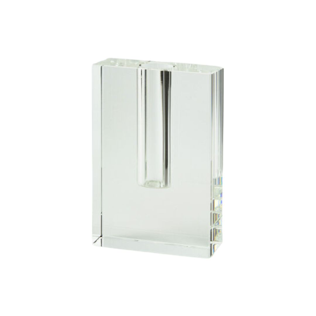 Tizo Design Crystal Glass Bud Vase - Short
