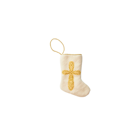Bauble Stockings Prince of Peace (Cross)