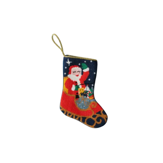 Bauble Stockings Sleigh Ride Santa