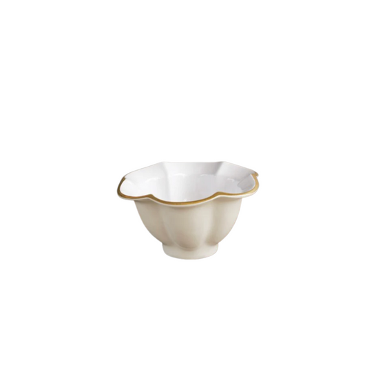 Beatriz Ball ENCANTO Devon Small Bowl - Cream and White