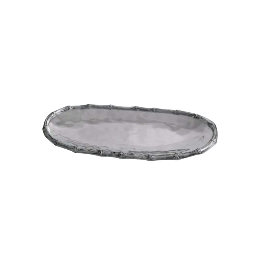 Beatriz Ball Garden Bamboo Medium Oval Tray