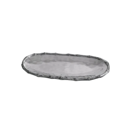 Beatriz Ball Garden Bamboo Medium Oval Tray