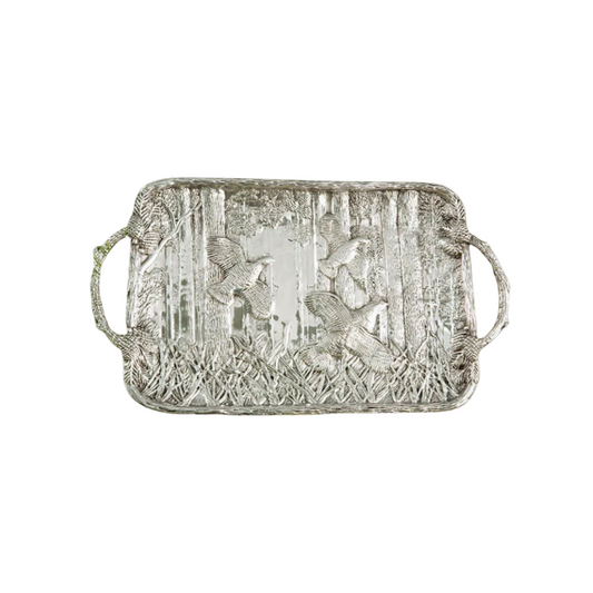 Beatriz Ball FOREST Quail Tray with Twig Handles
