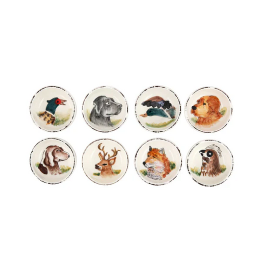 Vietri Wildlife Assorted Condiment Bowls