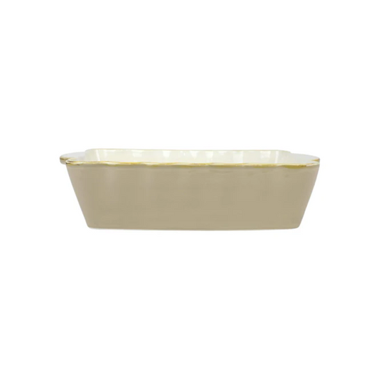 Vietri Cappuccino Medium Rectangular Baker