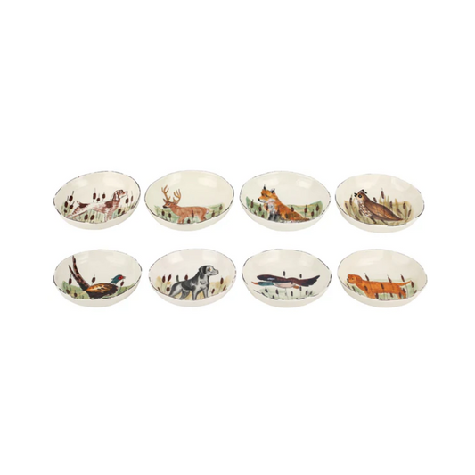 Vietri Wildlife Assorted Pasta Bowls