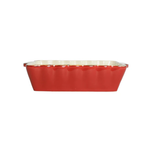 Vietri Medium Red Italian Baker