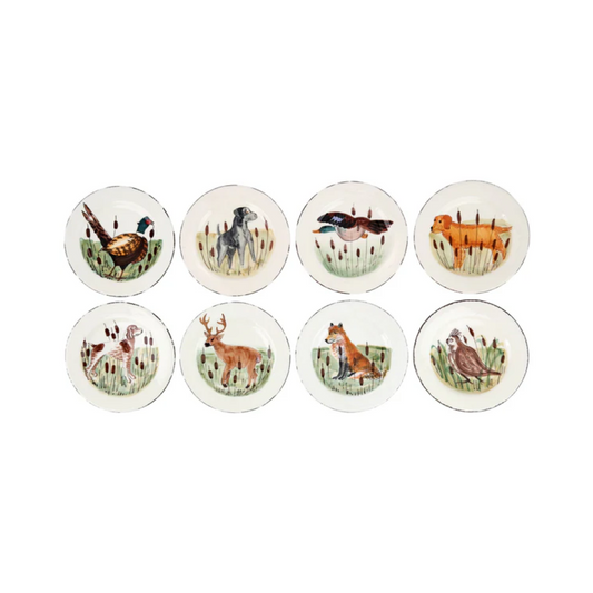 Vietri Wildlife Salad Plate