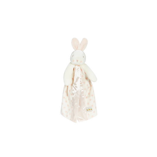 Bunnies by the Bay- Blossom Dot Buddy Blanket
