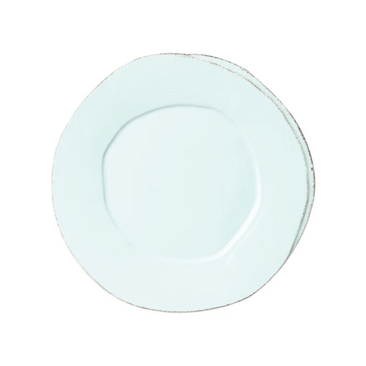 Vietri Lastra Aqua European Dinner Plate