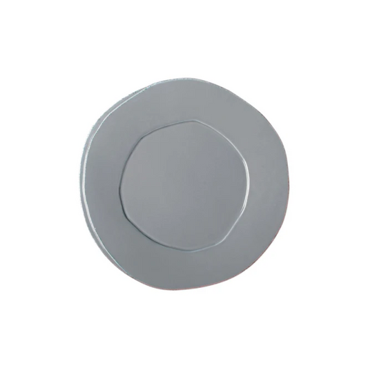 Vietri Lastra Gray European Dinner Plate