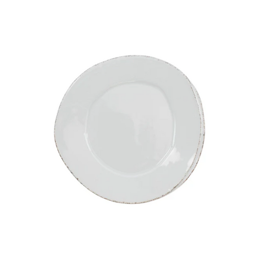 Vietri Lastra Light Gray Salad Plate