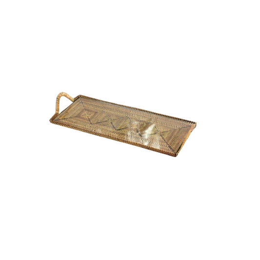 Calaisio Rectangular Glass Cocktail Tray
