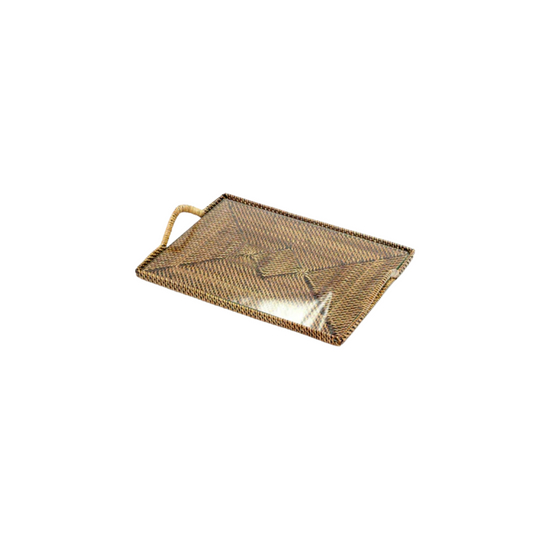 Calaisio Rectangular Glass Tray, Small