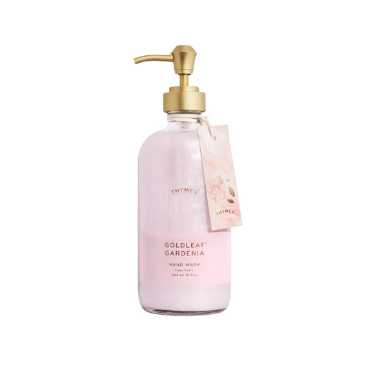 Thymes Goldleaf Gardenia Large Hand Wash