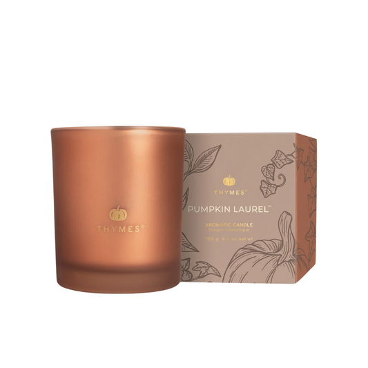 Thymes Pumpkin Laurel 6.5oz Candle