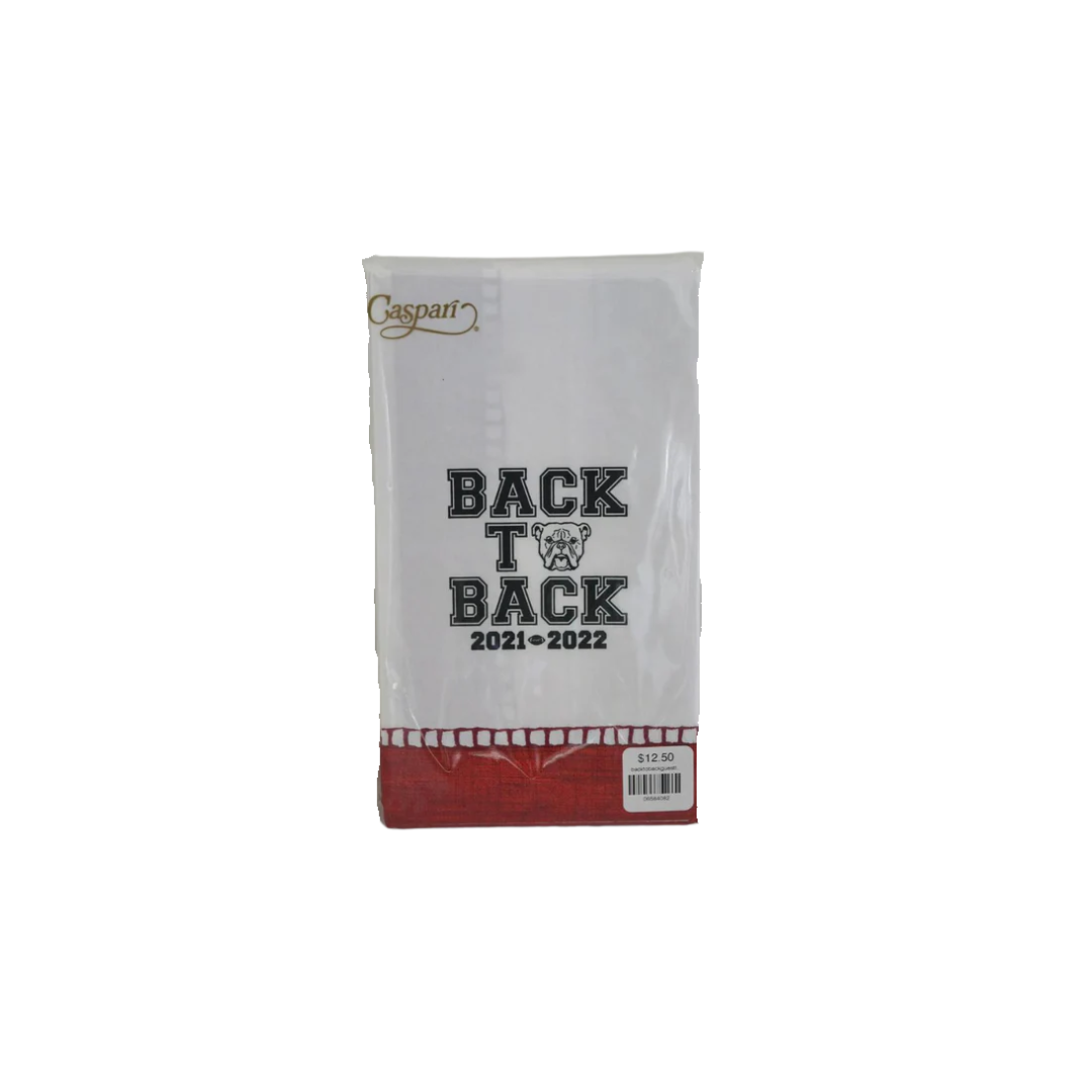 Caspari Back to Back Guest Towels