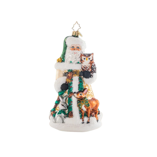 Woodland Friends Santa