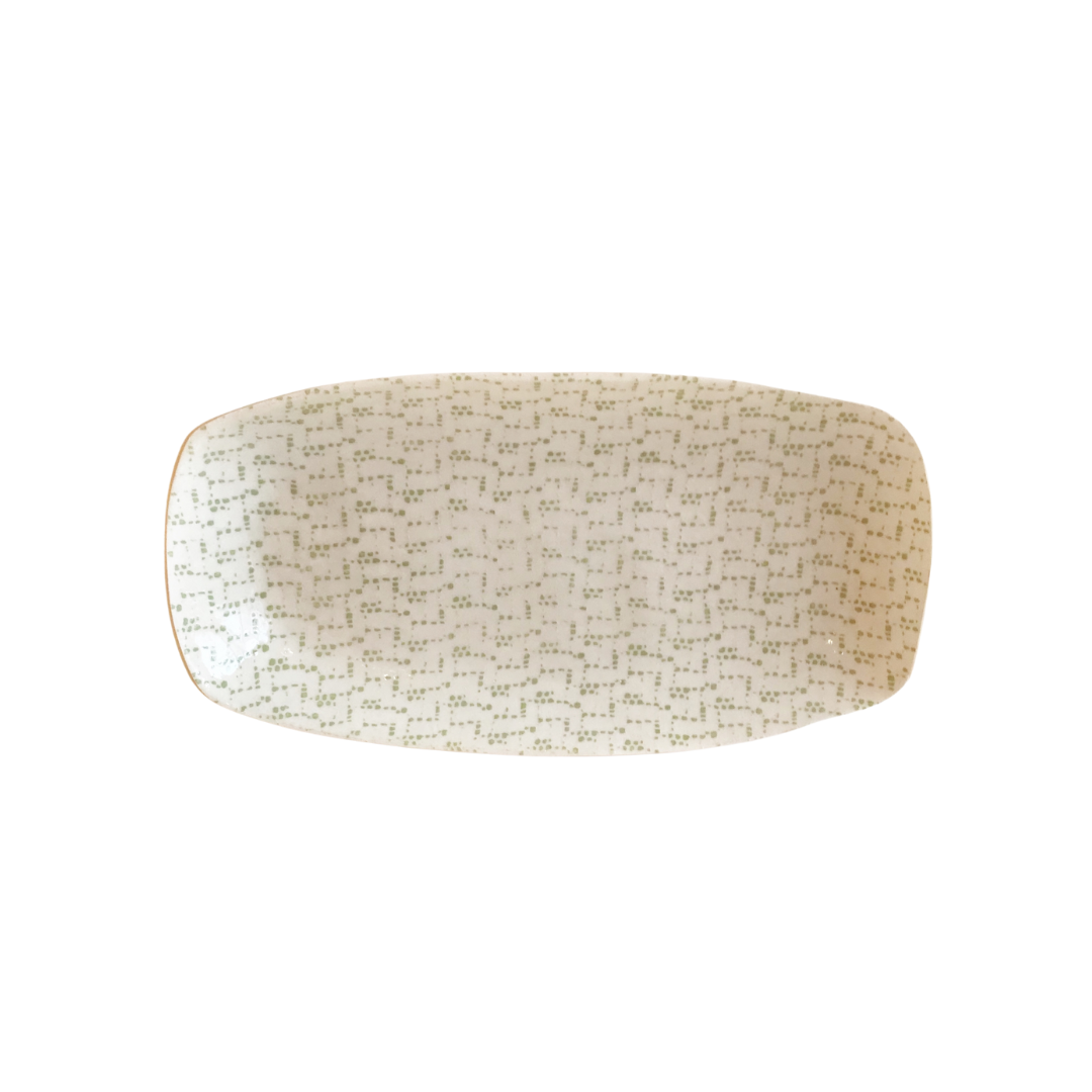 Terrafirma Ceramics Small Oblong - Maze Citrus