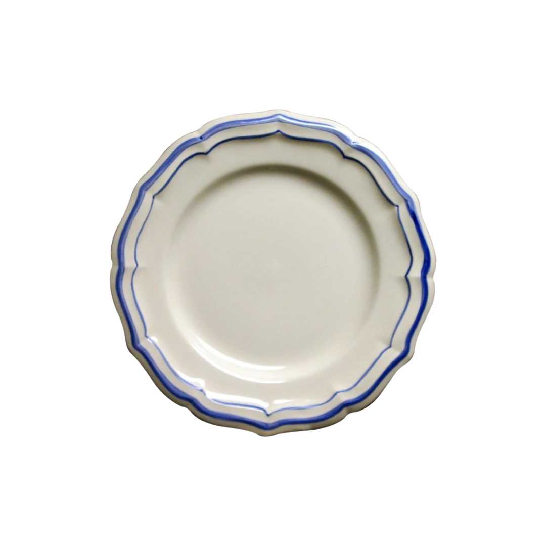 Gien Filet Bleu Dinner Plate
