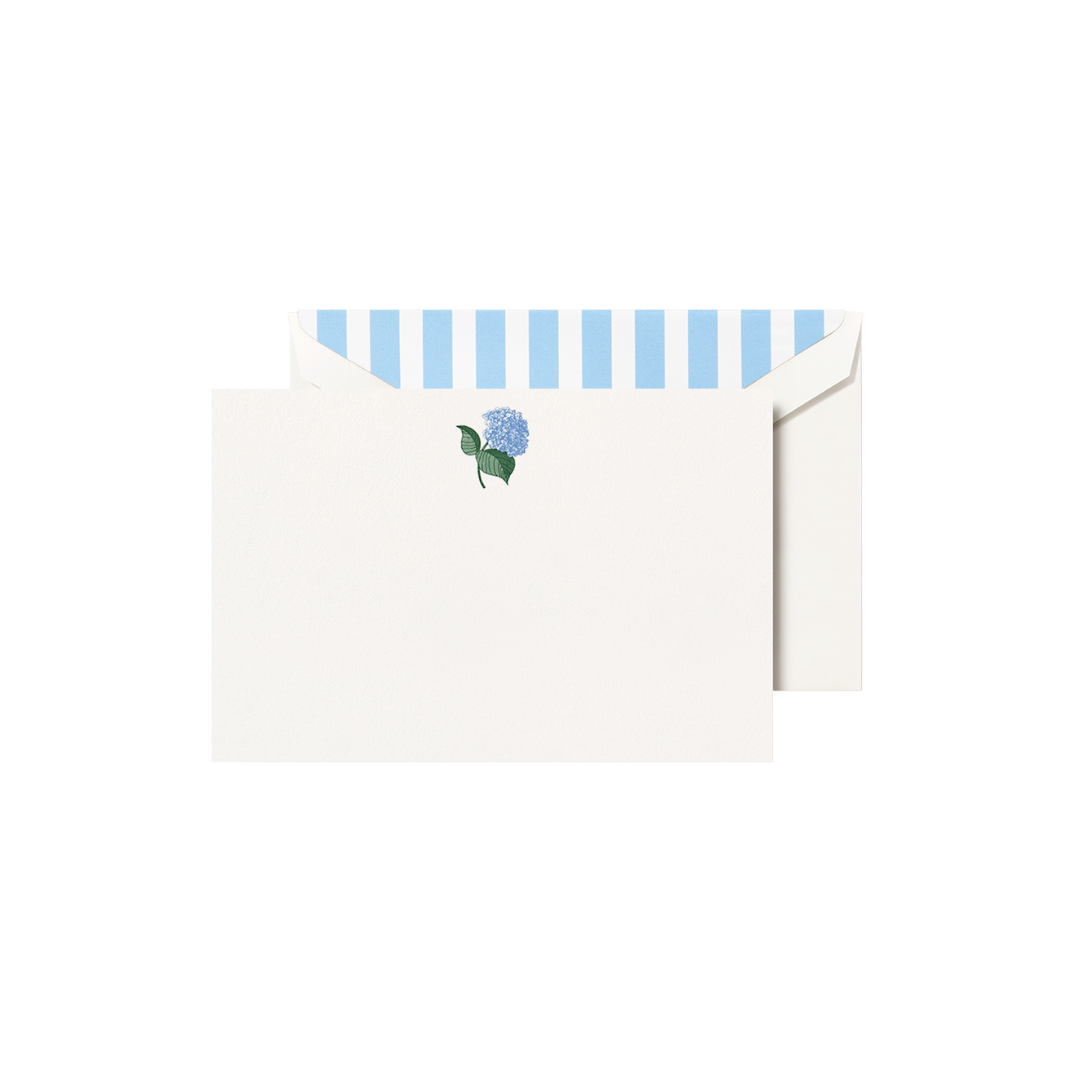 Blue Hydrangea Card