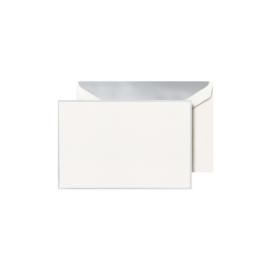 Silver Bordered Card