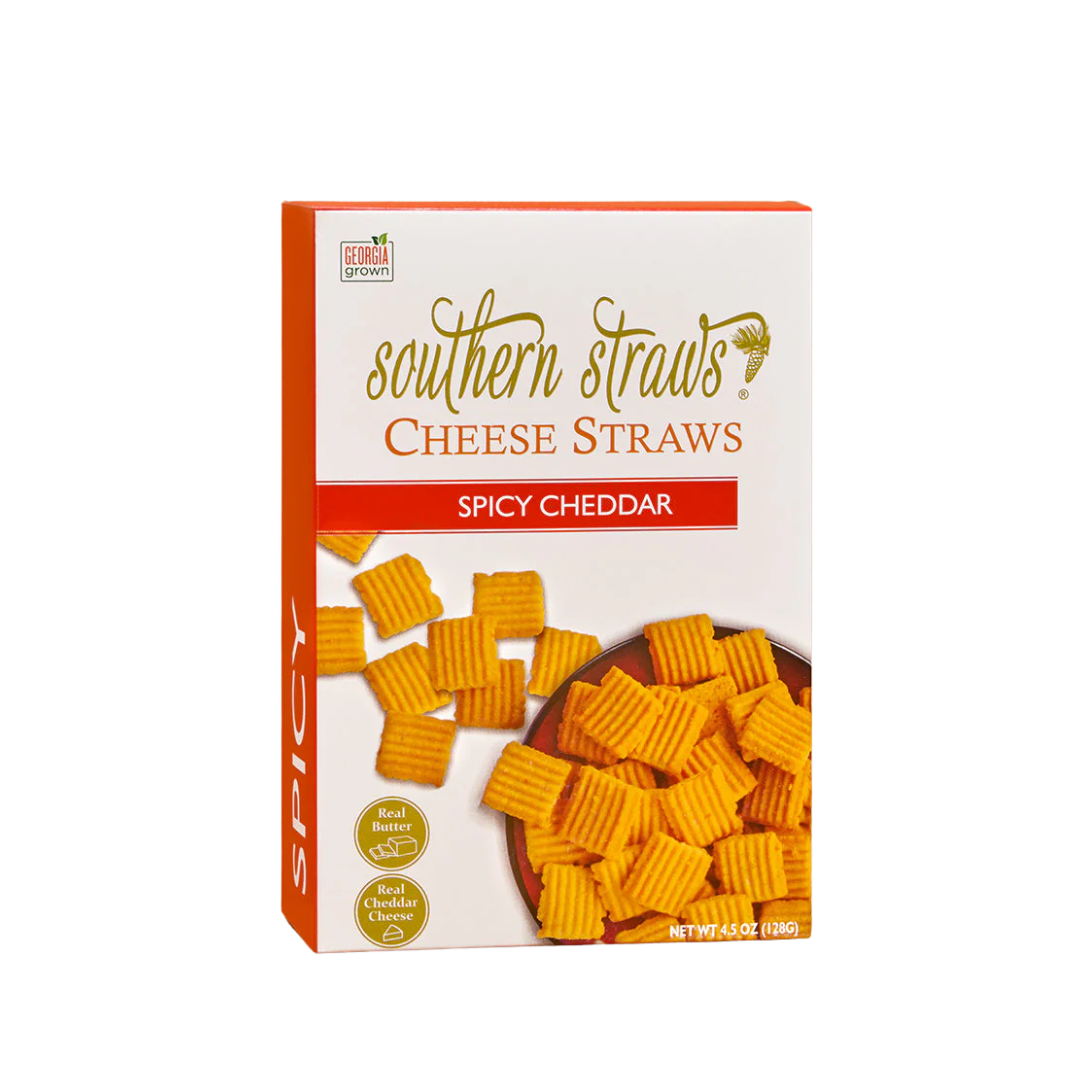 Southern Straws Spicy Cheese Straws