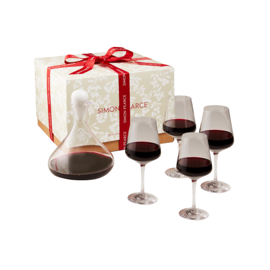 Simon Pearce Vintner Red Wine Gift Set
