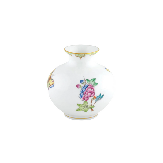 Herend Round Vase - Multicolor