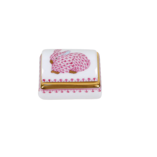 Herend Tooth Fairy Box-Raspberry