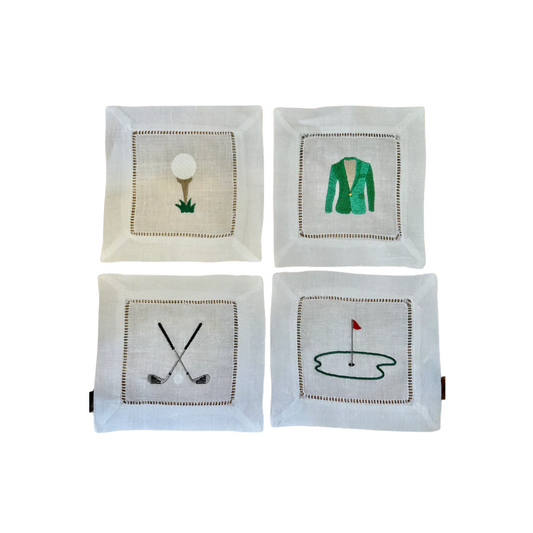 Initial Creations Masters Inspired Cocktail Napkins