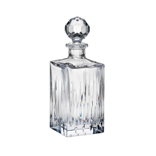 Reed & Barton Soho Crystal Square Decanter