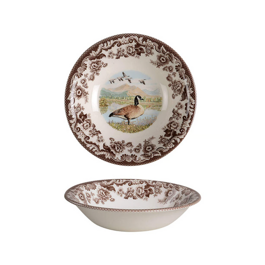 Spode Canada Goose Cereal Bowl- 8 in.