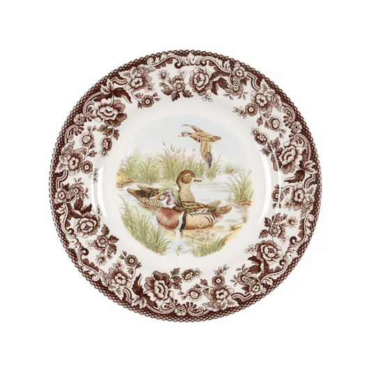 Spode Woodland Salad Plate 8" Wood Duck