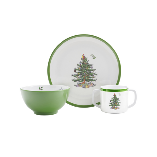 Spode Christmas Tree Children's 3 pc Set