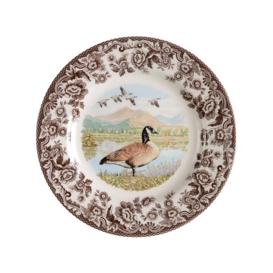 Spode Canada Goose Salad Plate- 8 in.