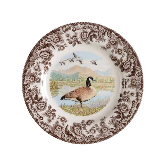 Spode Canada Goose Salad Plate- 8 in.