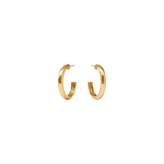 Julie Vos Havana Hoop - M - Gold