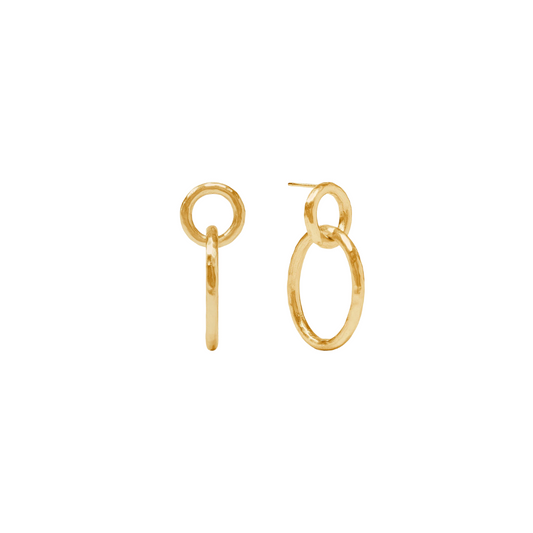 Julie Vos Catalina Link Earring - Gold