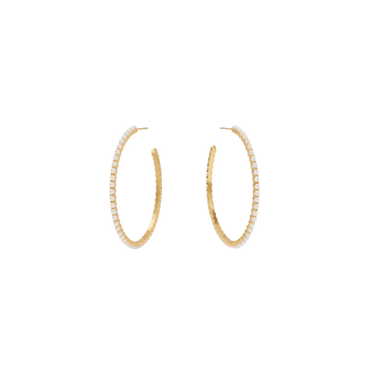 Julie Vos Juliet Hoop - Pearl L