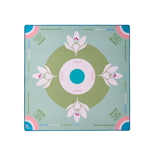 Oh My Mahjong Sage Lotus Mahjong Mat