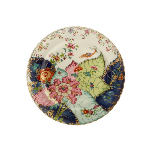 Mottahedeh Tobacco Leaf Dessert Plate